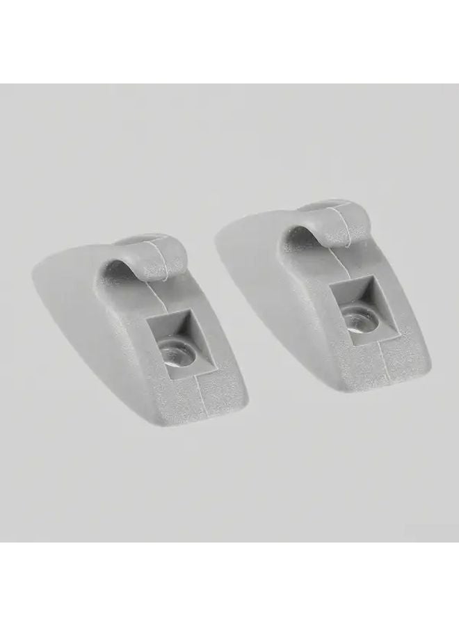 2pcs Car Sun Visor Support Clip Holders Replacement for VW Jetta MK1 Passat B3 - Image 1